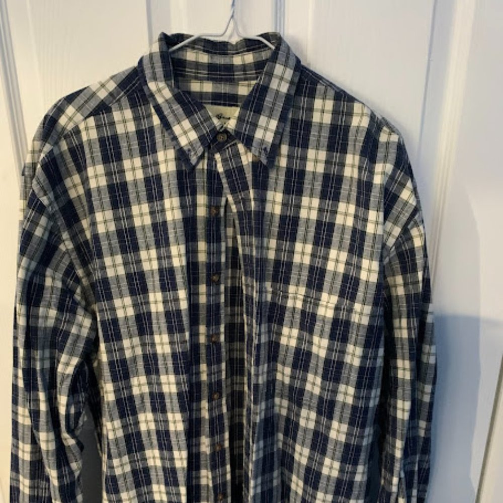 Eddie bauer long sleeved button down shirt